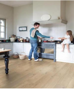 Ламинат Quick Step Soft Oak warm grey IM1856