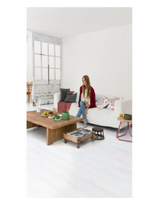Ламинат Quick Step White Planks IM1859