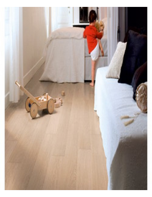 Ламинат Quick Step White varnished Oak IM3105