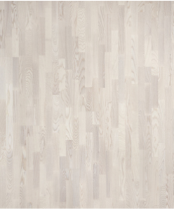 Паркетная доска Polarwood Ясень LIVING белый мат